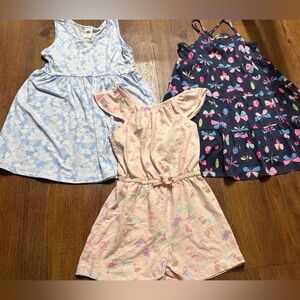 Dresses and a Romper